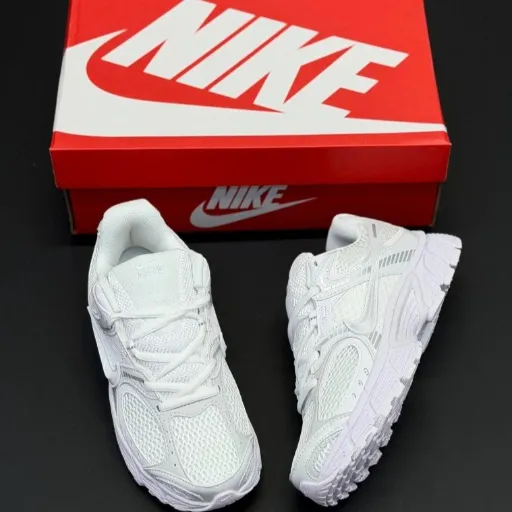 کفش دویدن و اسپرت نایکی مدل Nike Vomero 5 / V5 - رنگ تمام سفید | مستر کوالیتی