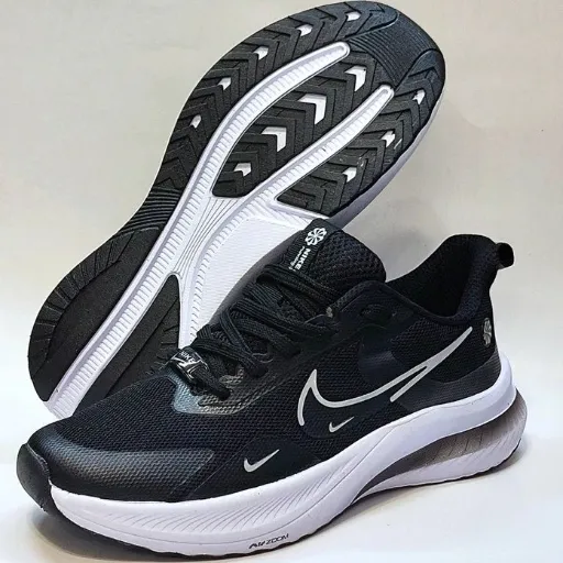 کفش nike زنانه مشکی سفید
