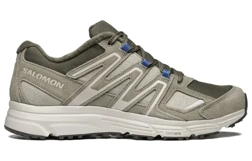 کفش طبیعت‌گردی و پیاده‌روی سالومون مدل Salomon X-Mission 4 Suede - رنگ کرمی | مستر کوالیتی