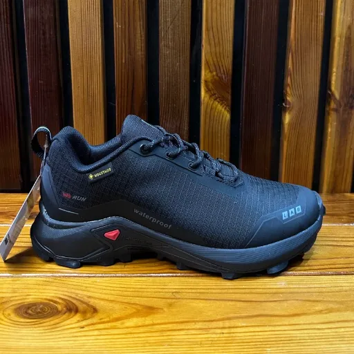 کفش طبیعت‌گردی و کوه‌پیمایی توپلی مدل Toplay K2 - waterproof - رنگ طوسی‌مشکی | مستر کوالیتی