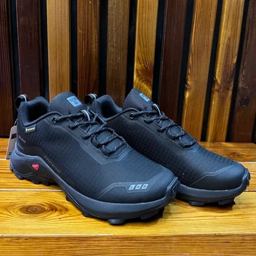 کفش طبیعت‌گردی و کوه‌پیمایی سایز بزرگ توپلی مدل Toplay K2 - waterproof - تمام مشکی | مستر کوالیتی