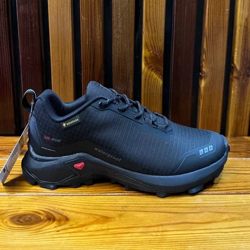 کفش طبیعت‌گردی و کوه‌پیمایی سایز بزرگ توپلی مدل Toplay K2 - waterproof - تمام مشکی | مستر کوالیتی