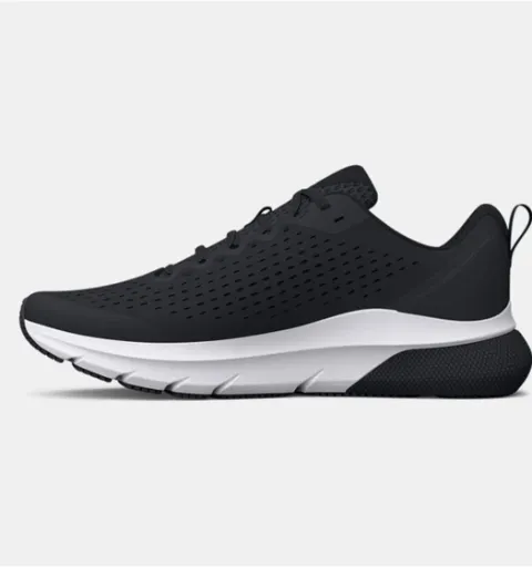 کفش ورزشی و رانینگ مردانه آندر آرمور مدل Under Armour HOVR - رنگ مشکی با زیره سفید | مستر کوالیتی
