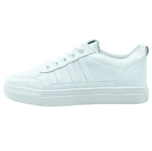کفش اسنیکرز کژوال طرح آدیداس / ونس (Adidas Style) - تمام سفید | مستر کوالیتی