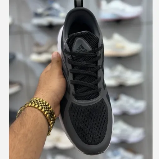 کفش آدیداس رانینگ کلودفوم مشکی زنانه مستر کوالیتی | Adidas Cloudfoam