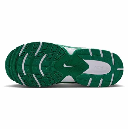 کفش ورزشی و رانینگ نایکی مدل Nike Vomero 5 - سفید نقره‌ای با هایلایت سبز | مستر کوالیتی