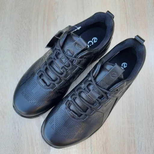 کفش پیاده‌روی و راحت اکو مدل ECCO Cool / Biom C-Trail - تمام مشکی چرمی با زیره تزریقی | اورجینال