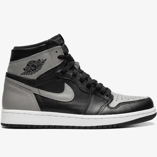 کتونی نایکی ایر جردن ۱ های (Nike Air Jordan 1 High) - ترکیب چرم مشکی شکلاتی با لوگوی Wings | مستر کوالیتی
