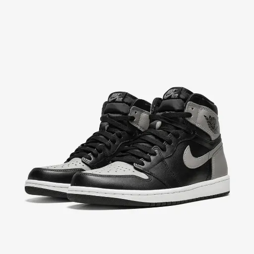 کتونی نایکی ایر جردن ۱ های (Nike Air Jordan 1 High) - ترکیب چرم مشکی شکلاتی با لوگوی Wings | مستر کوالیتی