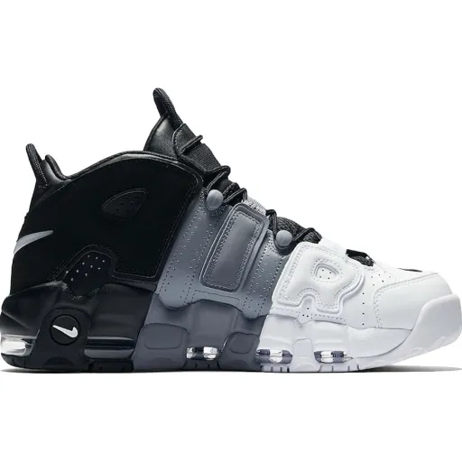 کفش نایکی ایر آپتمپو (Nike Air Uptempo) مشکی-طوسی-سفید