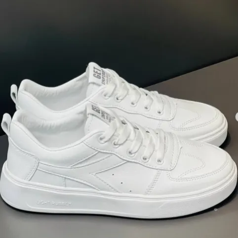 کفش ونس سفید دیادورا (Diadora White Casual Sneaker) - رویه چرم صنعتی مرغوب تمام سفید | کیفیت عالی