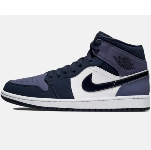 کفش Jordan blue white ساق دار