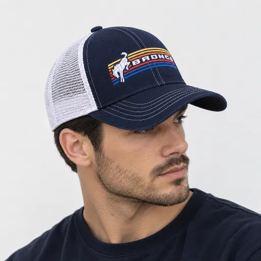 کلاه کپ فورد برانکو مدل Retro Stripes برند جِدکو (Jedco)