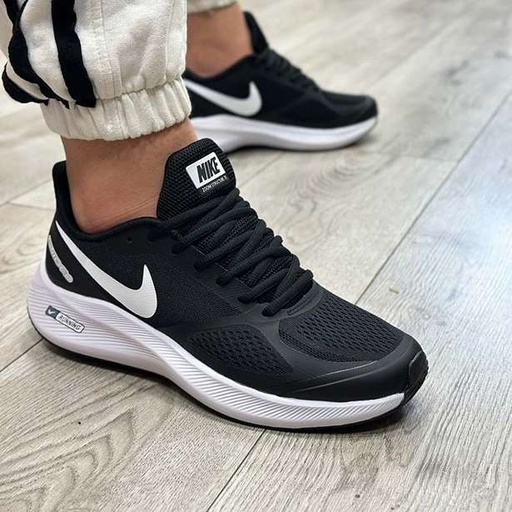 کفش نایکی زوم گاید 10 مشکی-سفید (Nike Zoom Guide 10)