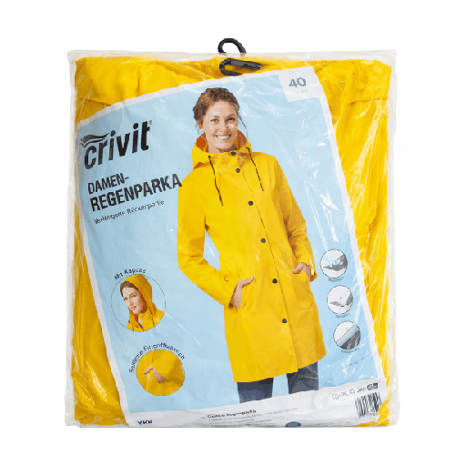 بارانی زنانه کریویت مدل Crivit Damen Regenparka