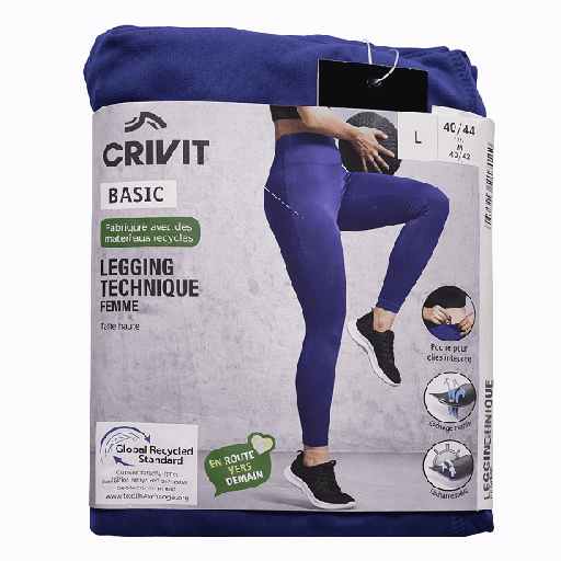 لگینگ تکنیکال زنانه کریویت BASIC فاق بلند Crivit