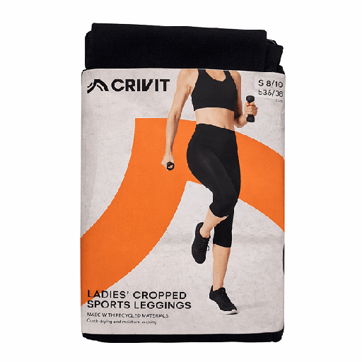 لگینگ ورزشی زنانه کروپ کریویت کوتاه  Crivit