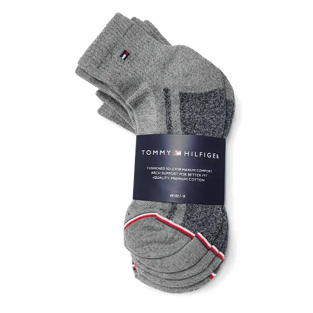 پک 6عددی جوراب مردانه نیم ساق Tommy Hilfiger