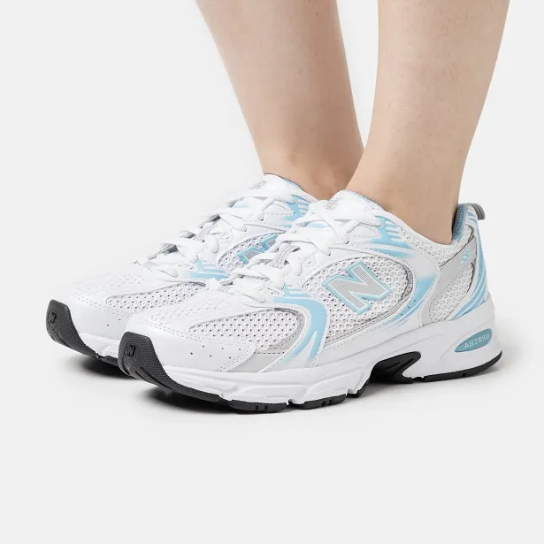 کفش نیوبالانس 530 سفید آبی آسمانی زنانه | New Balance 530 Master Quality