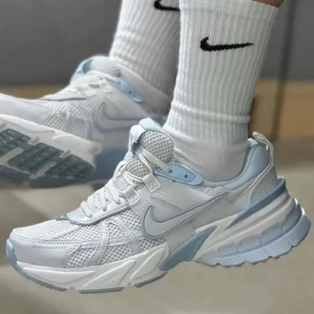 کفش نایکی TC 7900 سفید آبی یخی زنانه مستر کوالیت | Nike TC 7900