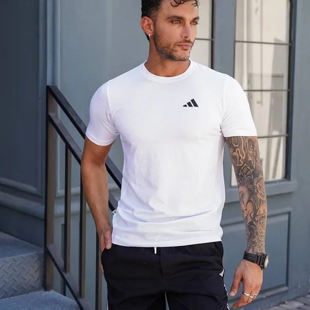 تیشرت ورزشی مردانه برش لیزری آدیداس (Adidas)