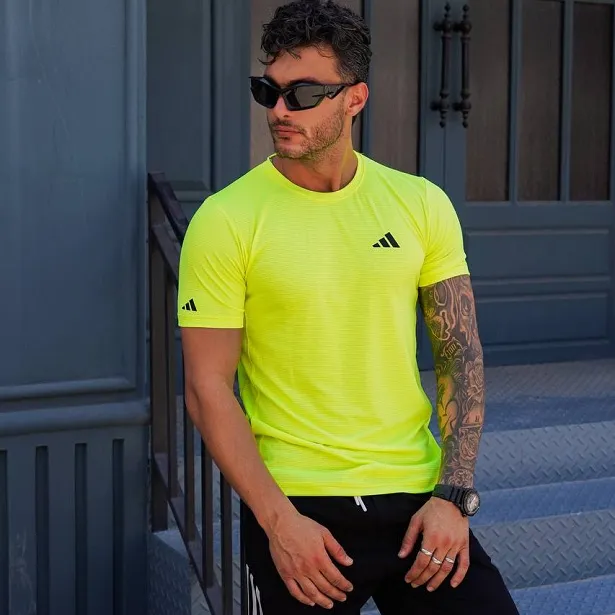 تیشرت ورزشی مردانه برش لیزری آدیداس (Adidas)