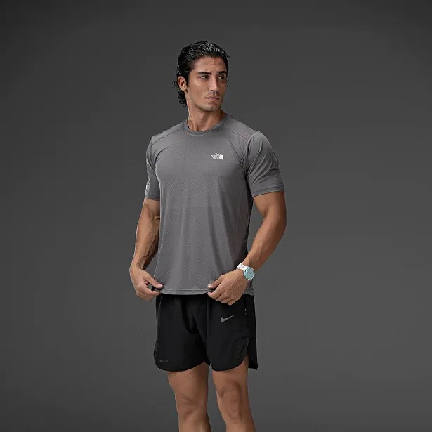 تیشرت ورزشی مردانه نورت فیس (The North Face) مدل سوزنی تنفسی