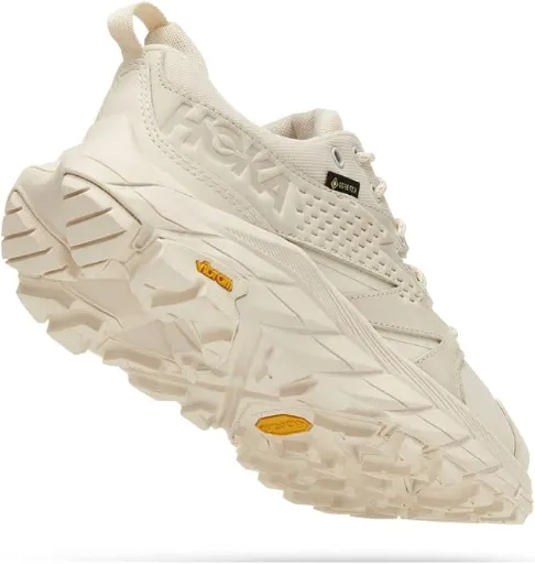کفش طبیعت‌گردی و پیاده‌روی هوکا مدل Hoka Anacapa Low GTX - رنگ کرمی | مستر کوالیتی