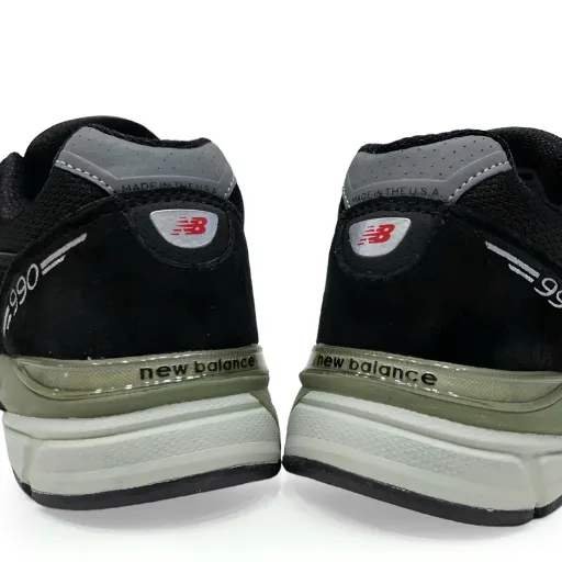 کفش پیاده‌روی و اسپرت نیوبالانس مدل New Balance 990v4 - رنگ مشکی | مستر کوالیتی