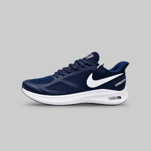 کفش دویدن و اسپرت زنانه نایکی مدل Nike Guide 10 - رنگ سرمه‌ای زیره سفید | مستر کوالیتی