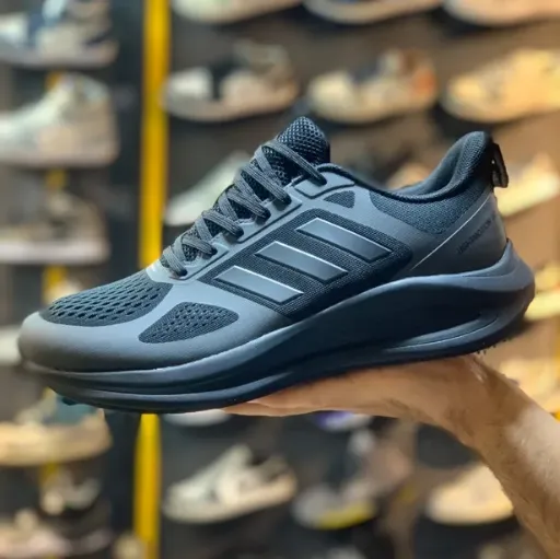 کتونی آدیداس گو استار تی‌ان‌دی (Adidas Go Star TND All Black) - رویه پارچه‌ای تمام مشکی | مستر کوالیتی