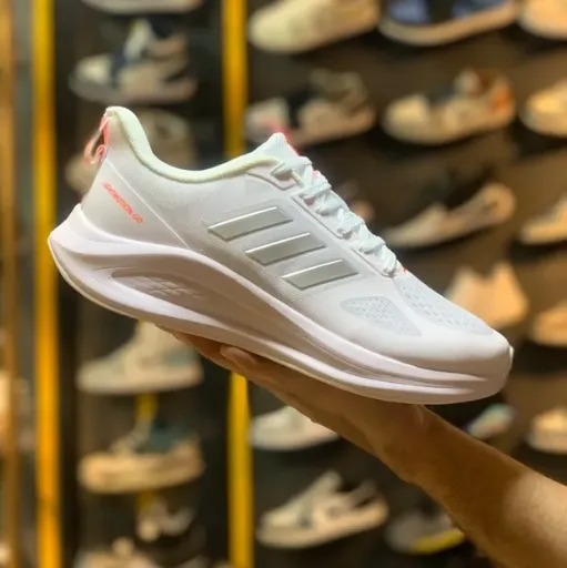 کتونی آدیداس گو استار تی‌ان‌دی (Adidas Go Star TND White Orange) - رویه پارچه‌ای تنفس‌پذیر سفید | مستر کوالیتی