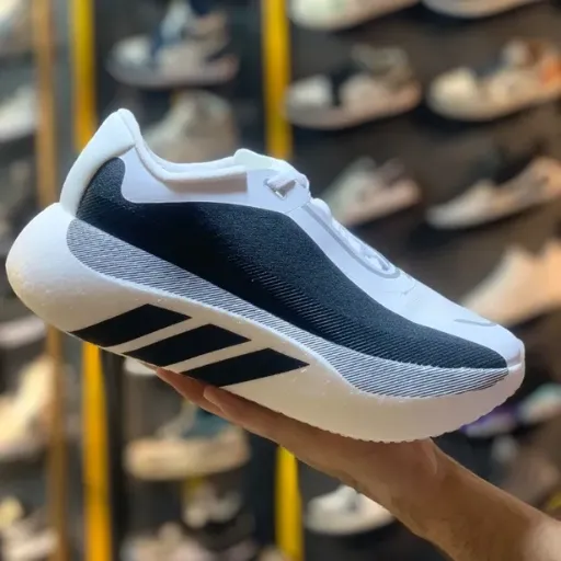 کتونی آدیداس هایپربوست (Adidas Hyperboost White Black) - زیره طبی بوست حجیم | مستر کوالیتی