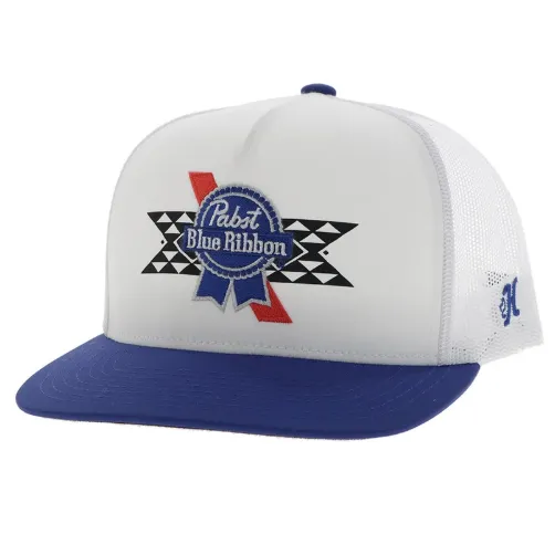 کلاه کپ تراکر پابست بلو ریبون مدل Pabst Trucker Hat اسنپ‌بک دو رنگ