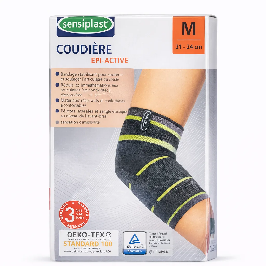 آرنج‌بند طبی پددار سنسی‌پلاست (Sensiplast) مدل Epi-Active
