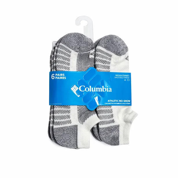 پک ۶ جفتی جوراب ورزشی کالامبیا زنانه Columbia Athletic No-Show