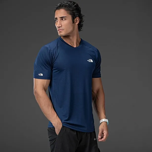 تیشرت ورزشی مردانه نورت فیس (The North Face) مدل سوزنی تنفسی