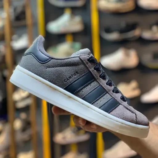 کفش اسکیتر و کژوال آدیداس مدل Adidas Campus 00s - قهوه‌ای زیره سفید | مستر کوالیتی