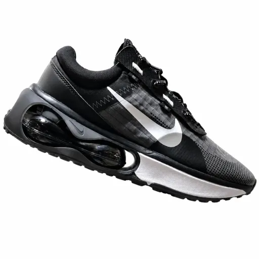 کفش Nike وین فلو v2 طوسی زیره سفید