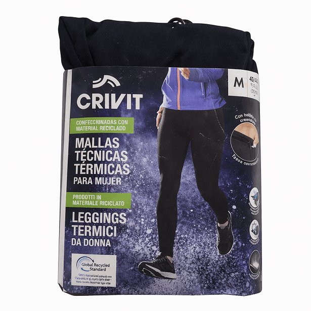 لگینگ ترمال زنانه کریویت گرم‌کننده فاق بلند Crivit