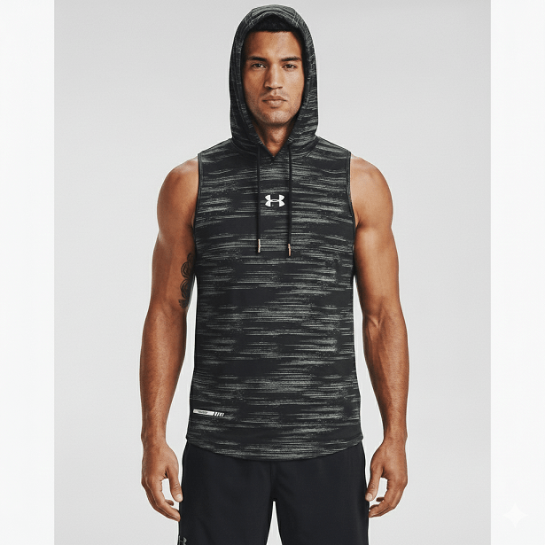 رکابی کلاهدار حلقه ای آندر آمور (Under Amour) مردانه