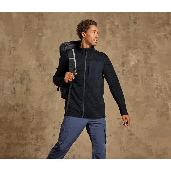 سویشرت ورزشی مردانه کریویت یقه ایستاده | Crivit Herren Funktionsjacke اصل